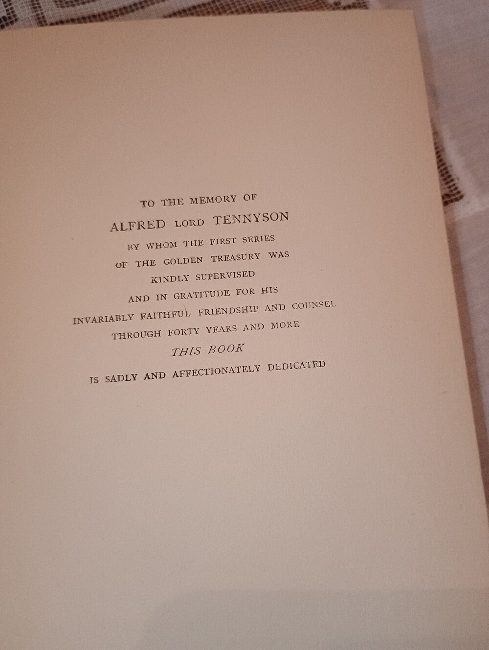 1906 THE GOLDEN TREASURY OF SONGS AND LYRICS FRANCIS T PALGRAVE 1st & 2nd Series - Picture 14 of 14